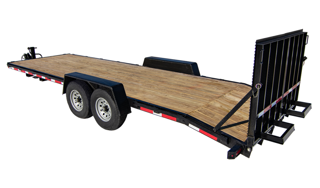 TT8214-20E steel tandem trailer 20 ft 14,00# GVWR Chilton Trailers